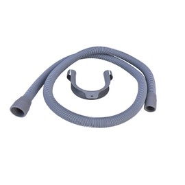 First4Spares Universal Washing Machine Drain Hose Pipe with 22mm / 29mm Hose Ends (2.5 Metres)
