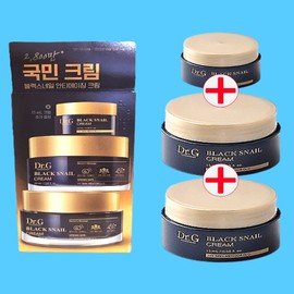 Dr.G Black Snail Cream 50ml+50ml (+15ml added) / 닥터지 블랙 스네일 크림 50ml+50ml (+15ml 추가)