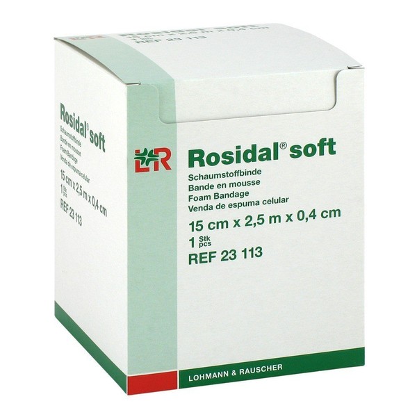 Rosidal Soft Bandage 15 x 0.4 cm x 2.5 m