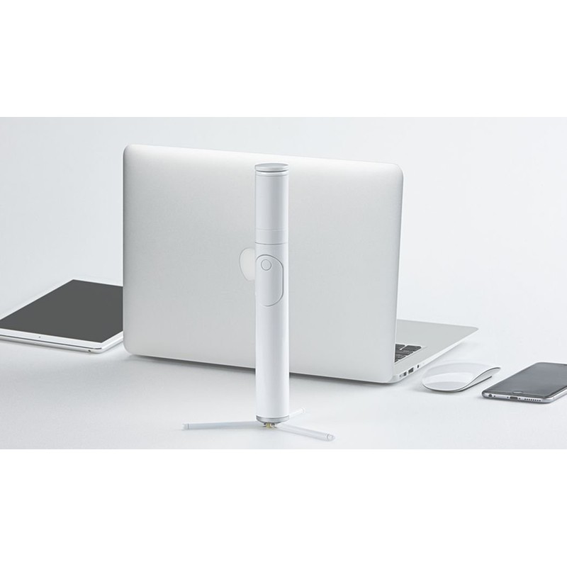 CliqueFie CLIBTPWHT Selfie Stick (Diameter 1.3 inches (34 mm) Diameter,