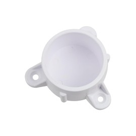 Wealrit 4 Pcs Screw Tab Caps PVC Fittings Furniture Grade Table Leg Caps for 1 1/2" PVC Pipe with Mounting Screws