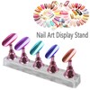 Acrylic Nail Display Stand, Nail Holder Magnetic Nail Tip Practice