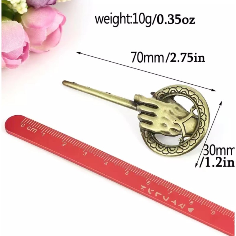 Fantasy Universe Game Of Thrones Dije Pin Broche Mano Del