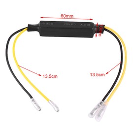 Jadeshay LED Resistor 21W Motorcycle Indicator Light LED Load Resistor Decoder Fix Error Accessories