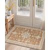 DEXI Washable Entryway Rug Non Slip, 3x5 Kitchen Area Bathroom