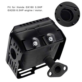 HIFROM HIFROM Muffler Exhaust Assembly Replacement for Honda GX160 5.5HP GX200 6.5HP Engines/Motors replace OEM Honda 18300-ZE1-900