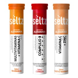 Mix Suplementos Multivitaminas+ Complejob+ Zinc Set 3 Tubos