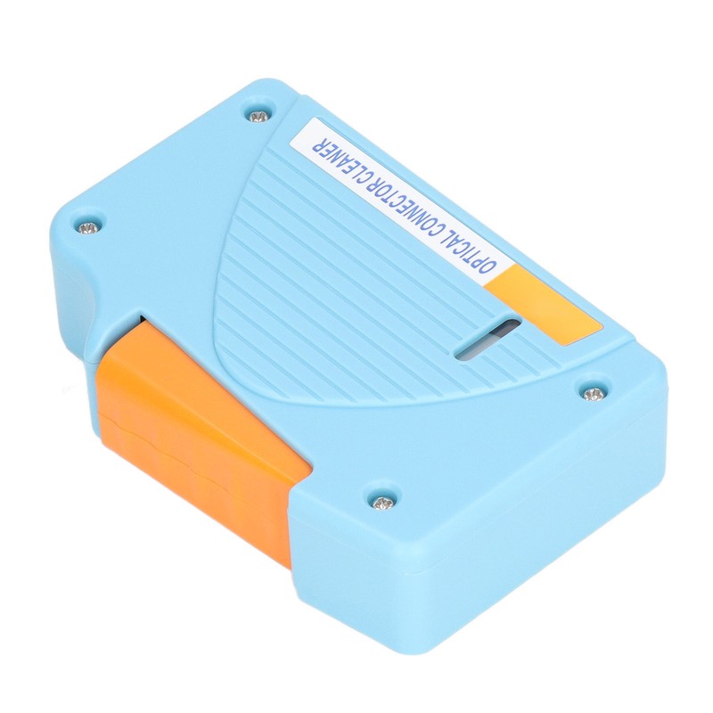 Cassette Optical Connector Cleaner Fiber Optic End Cleaning Box for