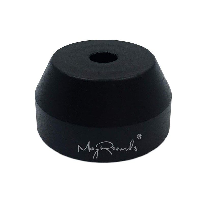 MayRecords Accessories 7" EP Record Adapter 45 Rotation 50g Black