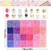 wuzoe Friendship Bracelet Kit, 16888pcs, 96 Colors Polymer Clay Beads