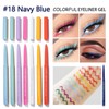 Coloured Eyeliner Liquid Eyeliner, Matte Eyeliner Pencil, All Day Long-Lasting