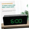Alipis Digital Clock with Large Display Aesthetic LED Alarm Clock