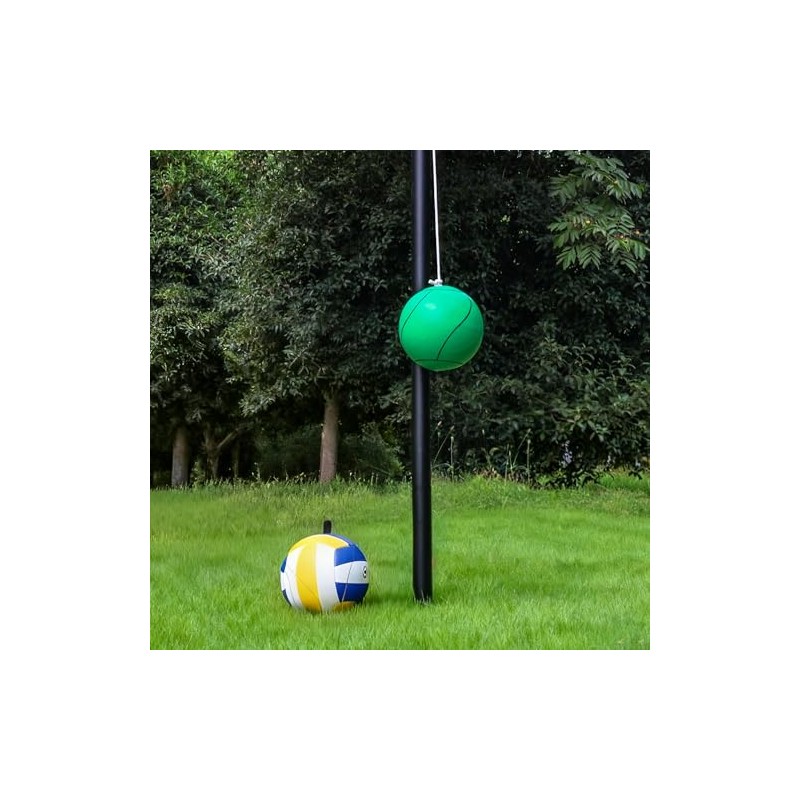 Tetherball Set, Tetherball Ball and Rope, 12 FT Adjustable Tetherball