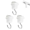 Pispoer Hanging Hooks for Duct Rails, Lighting Fixture Wiring, Shop