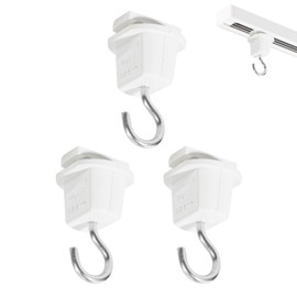 Pispoer Hanging Hooks for Duct Rails, Lighting Fixture Wiring, Shop Line, Hanging Hooks, Lighting Rail, Hanging Hooks, Lighting Rails, Oderic, Lighting Rail Hanging Hook, Easy Installation, No