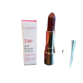 Clarins Joli Rouge Velvet Matte Moisturising Long Lasting Lipstick #738V Royal Plum 3.5g