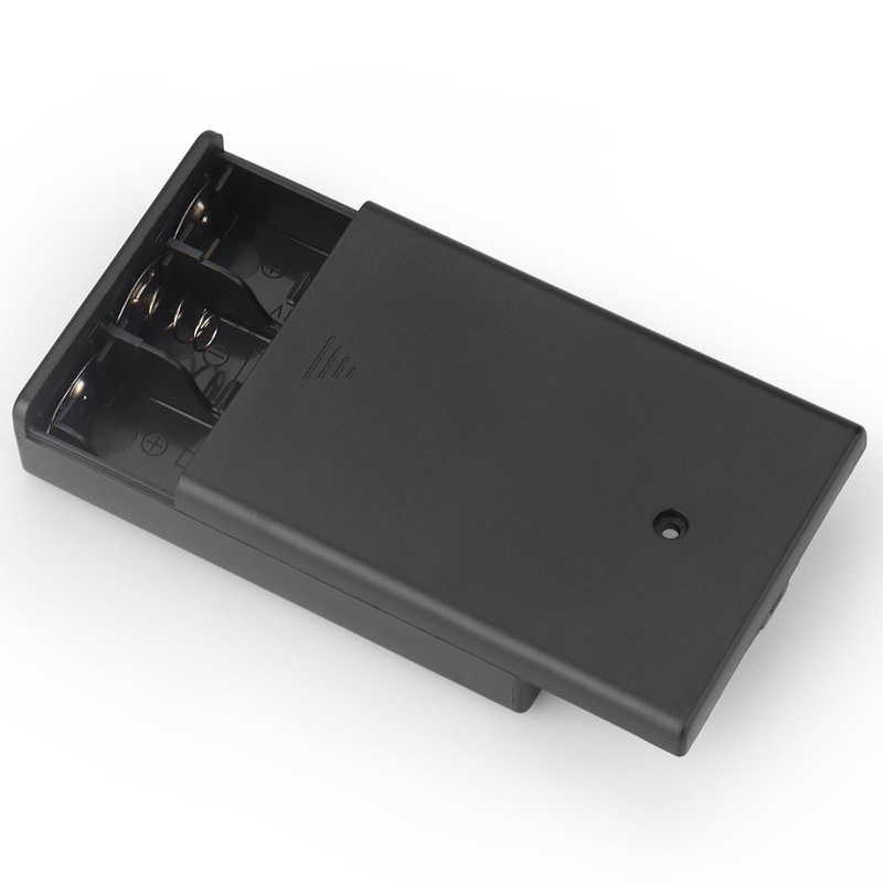 VWEICYY 3 PCS 3 AA Battery Holder with USB Port,4.5V