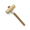 Japanese Shusaku Wooden Mallet 60mm White Oak
