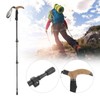 Hiker Hiking Pole Adjustable Telescopic Outdoor Walking Stick Elderly Non