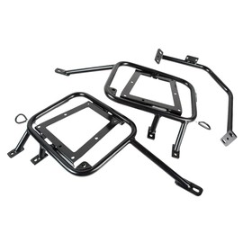 TUSK Tusk Pannier Racks, Black, Steel, Rugged, Motorcycle
