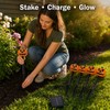 Solar Halloween Pumpkin Stake Lights for Outdoor Garden Decoration –