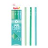 Tombow Pencil Ippo KB-KPN04-B Kakikata Pencil B, Plain Green