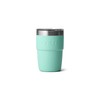 YETI Rambler Stackable Cup with Magslider Lid, Seafoam, 8 oz