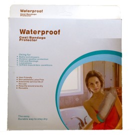 BNIB Cast Protectors for Bath and shower (Wide Adult Short Arm) 660 x 300x190 mm