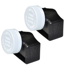 Buckle Guard PRO (Pack of 2) - Seat Belt Button Cover Deters Kids and Disabled Adults from Opening Seat Belts, Fits Standard The Seat Belt Buckles in Cars, Vans, SUVs, and Buses (Black)