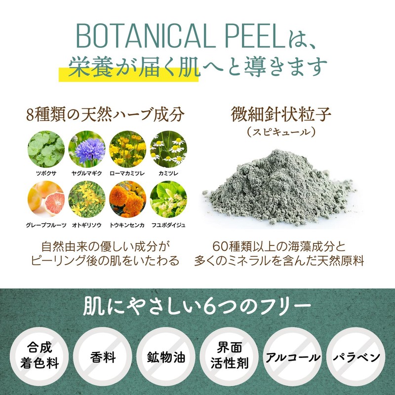 BOTANICAL PEEL Botanical Peel Level 1 (1 Piece), Herb Peeling