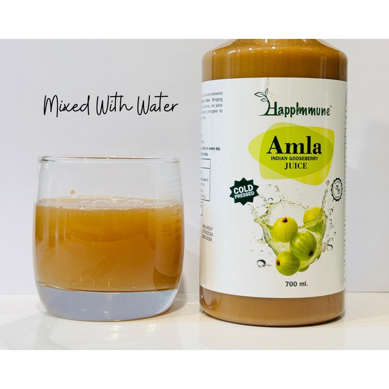 Amla Juice, Cold-Pressed, No Added Sugar, No Added Flavour, Naturally