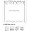 Goodbath Get Naked Shower Curtain, 180 x 200 cm, Black,