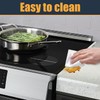 WEZCHUGHAOL Stove Gap Cover, Retractable Stainless Steel, 35-70 cm Length,