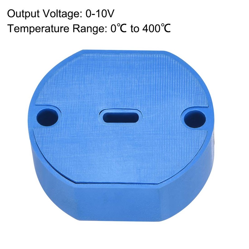 sourcing map PT100 Temperature Sensor Transmitter 24 V DC 0-10