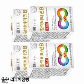 Lee 4 Chijeombbang Vitality Vitamin B Plus 800mgx60 tablets 4 high-content women's vitamins / 리4치점빵 활력비타민B 플러스 800mgx60정 4개 고함량 여성비타민