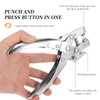 Gueenky Eyelet Pliers Set with 700 Pieces Eyelets (Diameter 5
