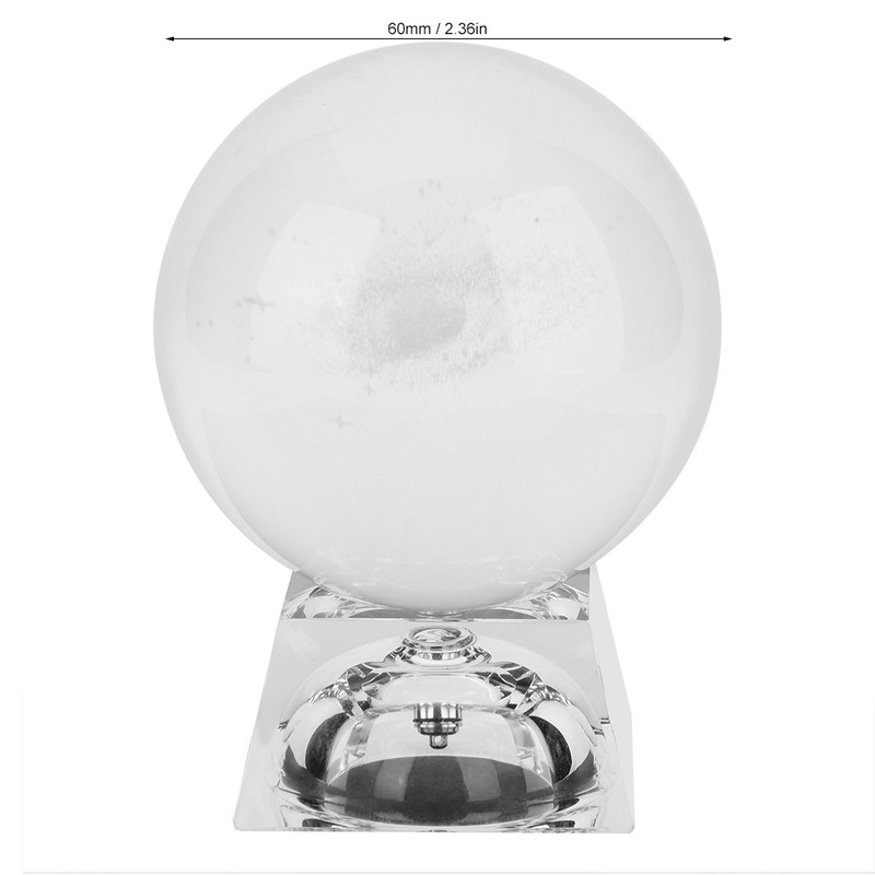 K9 Crystal Photography Prop Decoration Art Decor Crystal Ball with