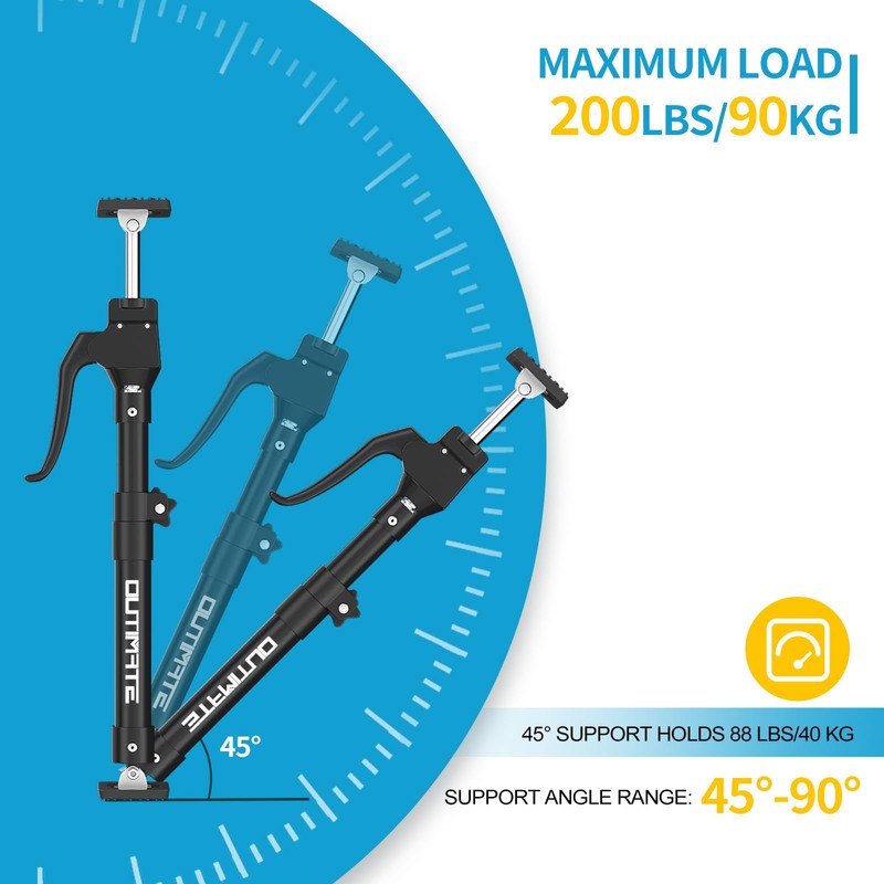 OUTIMATE Third Hand Support Pole Heavy Duty, Cabinet Jacks for