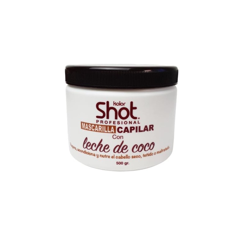 Kolor Shot Mascarilla Capilar Con Leche de Coco Repara, acondiciona
