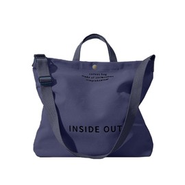 Canvas Tote Bag For Women inside out bag Crossbody Handbag with Adjustable Strap and Coin Purse for Work,Travel,Grocery