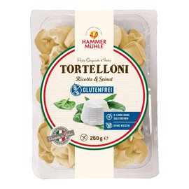 Hammermühle Tortelloni Ricotta & Spinach, Gluten Free, 250 g