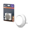 OSRAM Lunetta Round Night Light White with Sensor, LED Technology,