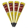 4 x FADEDA Golecha 100% Natural Henna Paste Cones (Red