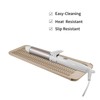 EIOKIT Silicone Travel Mat Pouch for Hair Straightener, Crimping Iron,