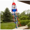 Jetmax Patriotic Peanuts Snoopy On Rocket Windsock - 40218