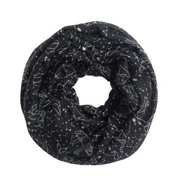 Paper & Quartz Constellation Infinity Scarf in Black or Mint (Black)
