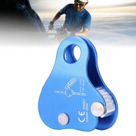 ZJchao Pinza móvil de Cuerda móvil de Escalada, Poleas de Escalada Herramienta de Equipo de profesión de Cuerda de Escalada para Exteriores diseñada para escaladores de Roca Freno de Cuerda Escalada