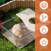 HOMURY 1 x Hamster Sand Bath: Acrylic Hamster Bath Box,