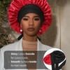 AWAYTR Satin Bonnet Silk Like Bonnets for Sleeping Sleep Cap