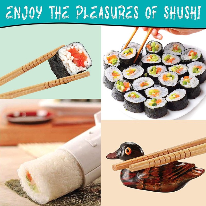 SmileTools Sushi Making Kit, 22pcs Roller Maker for Beginners With